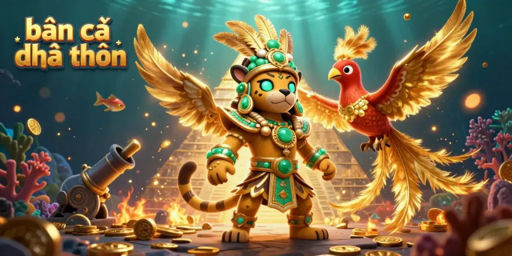 Experience the excitement of bắn cá đổi thưởng with dynamic underwater scenes and engaging game elements.