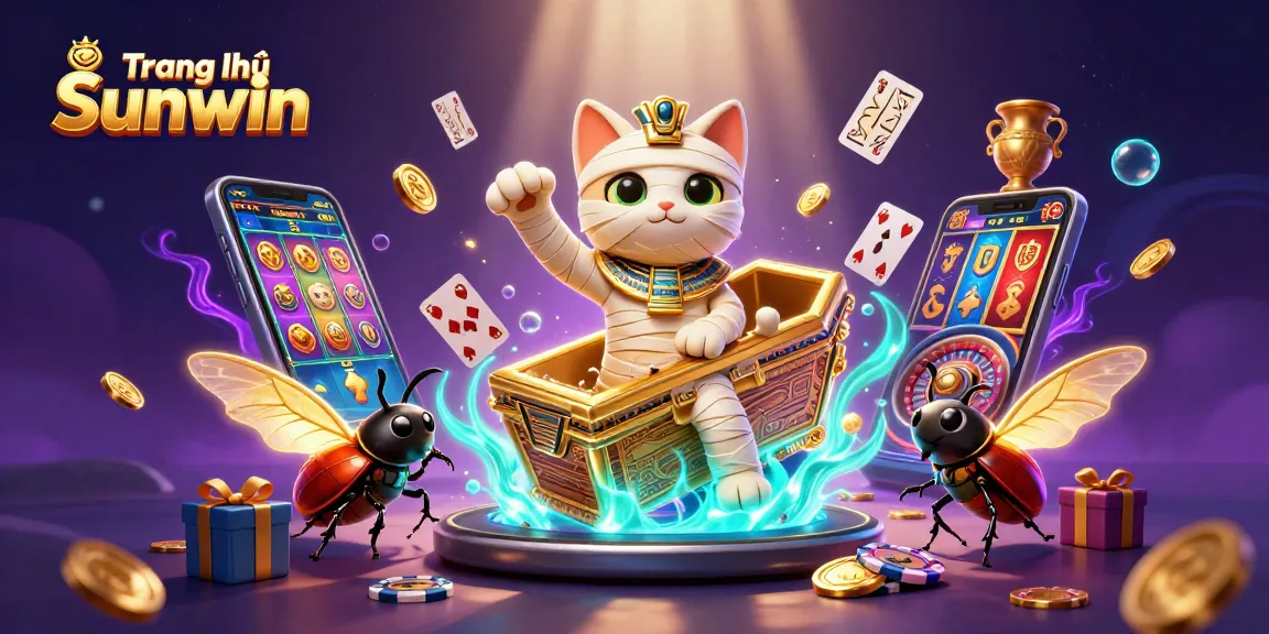 Play slots excitingly at Trang chủ Sunwin, where golden coins and vibrant gaming elements come alive.